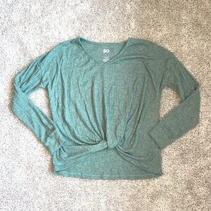 Worn once. SO brand long sleeve sweater size small